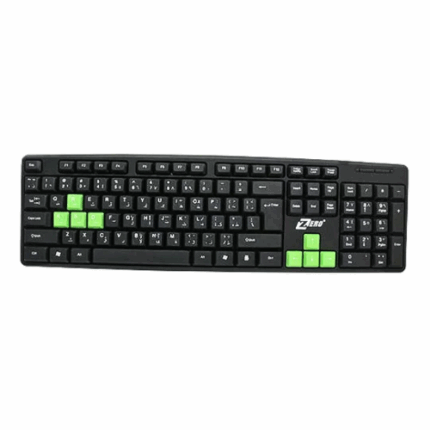 Zero ZR-200 Wired Keyboard English & Arabic