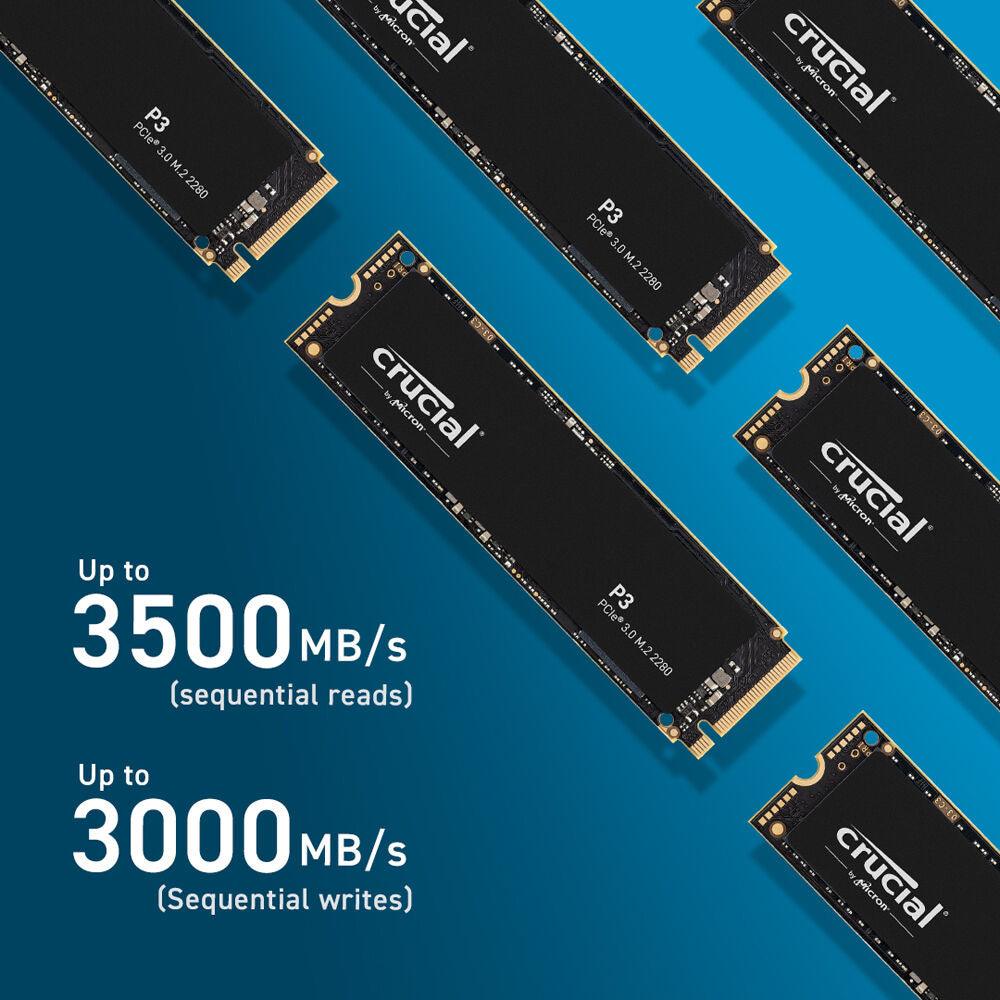 Crucial P3 1TB NVMe SSD