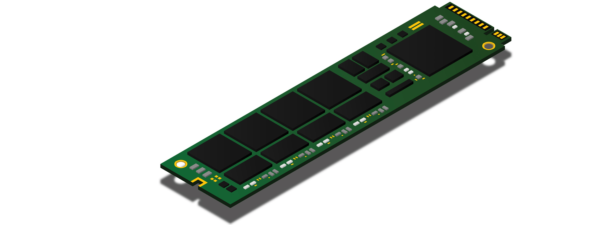 ما هو هارد M.2 SSD، مميزاته، الفرق بينه وبين الهاردات الأخرى مثل HDD وSSD SATA، وأهميته في الأجهزة الحديثة مع جدول مقارنة للسرعة والتصميم