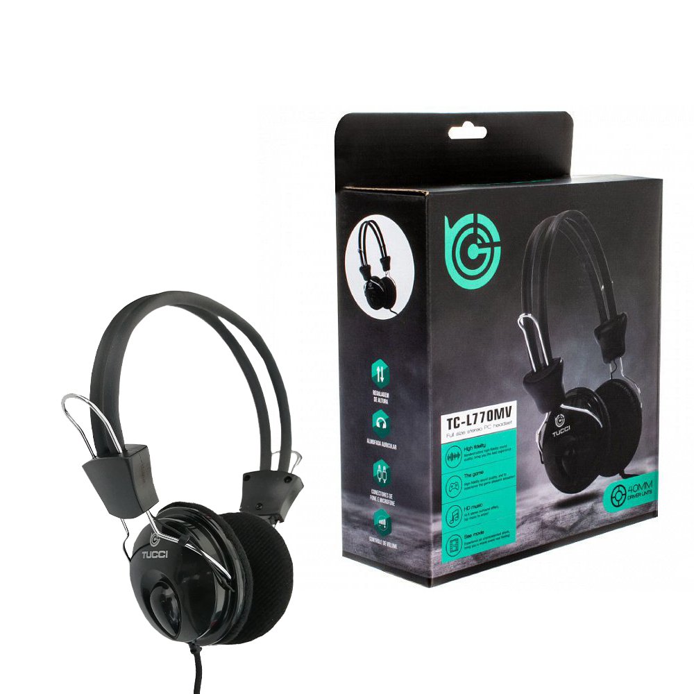 Headphone tc-l770mv – الاختيار الذكي لعشاق الصوت النقي والأداء العالي