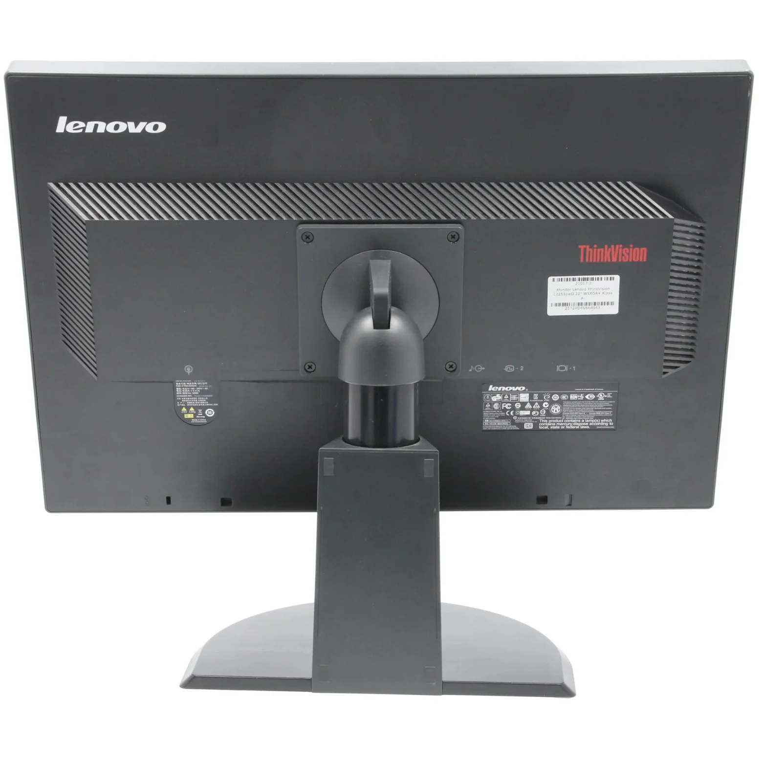 مراجعة Lenovo ThinkVision L2251PWD Monitor: شاشة 22 بوصة اقتصادية بمعدل 75Hz ومنافذ متعددة