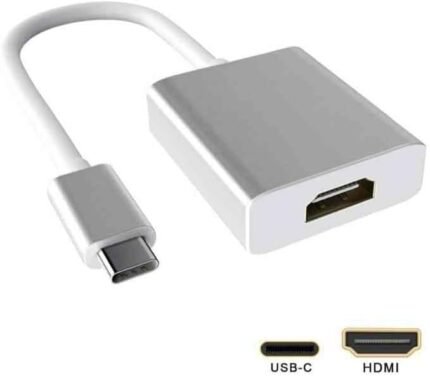 Exon X1096 Type C to HDMI 4K UHD Video HDTV 1080P Converter for laptop/MacBook/Mobile Phone to Montior - Aluminium