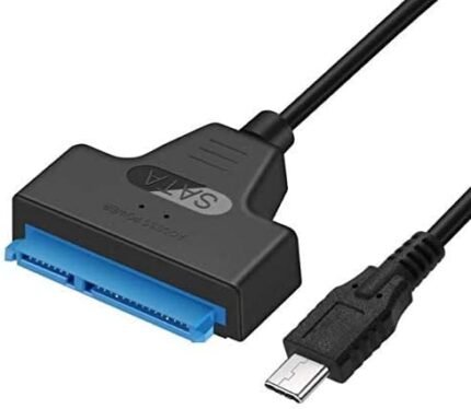 USB 3.1 Type C SATA Cables Converter Male to 2.5in HDD/SSD Drive Wire Adapter Wired Convert