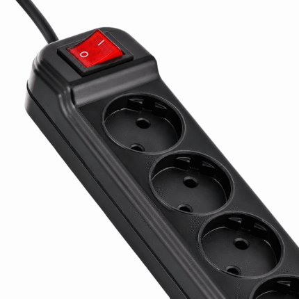 HYPER-H200 Power Strip 4 Dual Output 5 m 220V-black