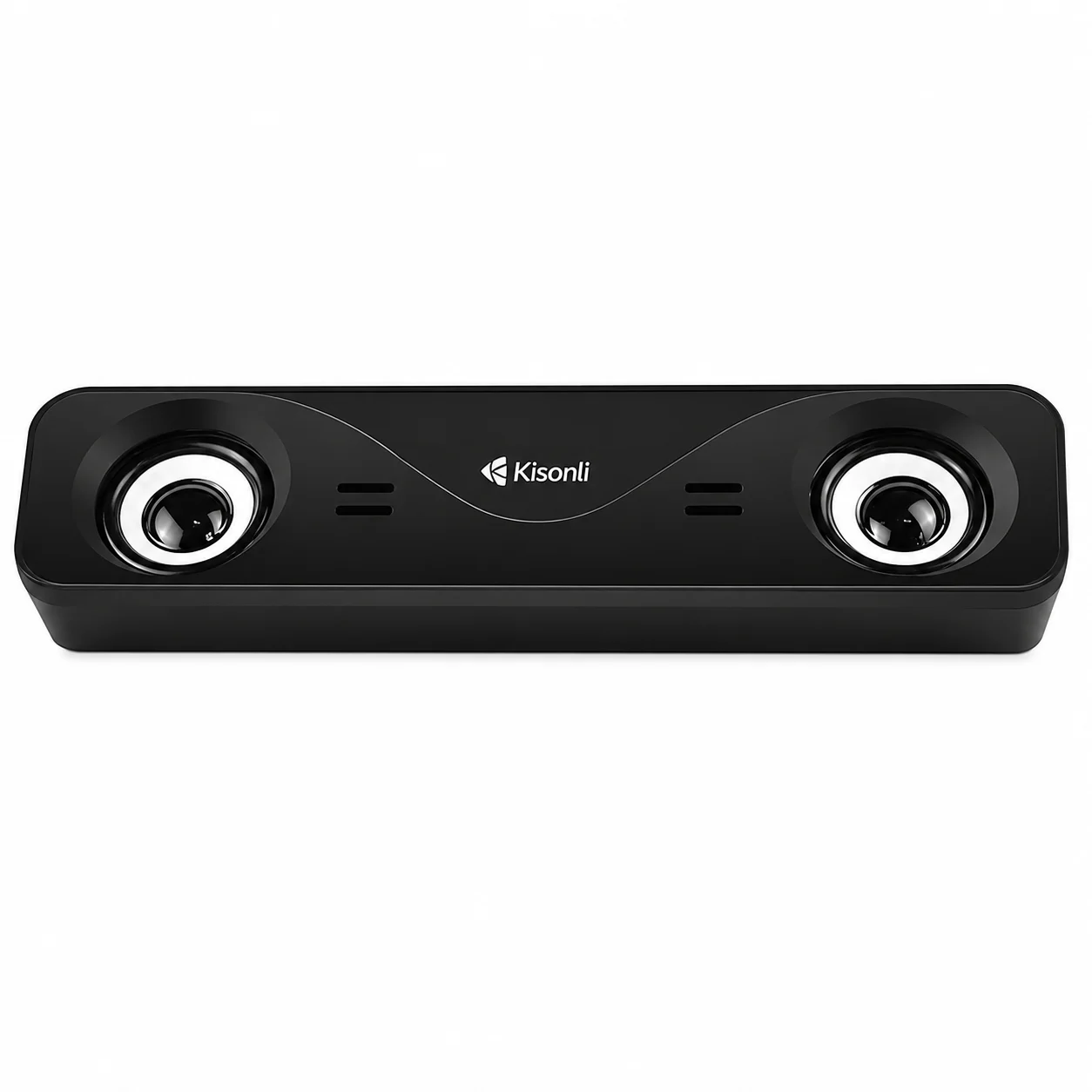 مراجعة Kasonli i-610 System 2.0 6W 80dB Sound Clarity USB Computer and Laptop Speakers Black