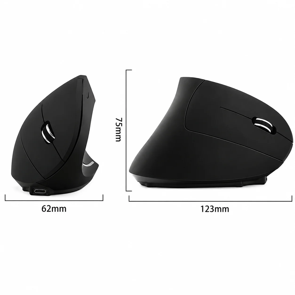 **مراجعة ماوس G-5000 Vertical Wireless Mouse: تصميم رأسي مريح واتصال Bluetooth وUSB بسعر اقتصادي**