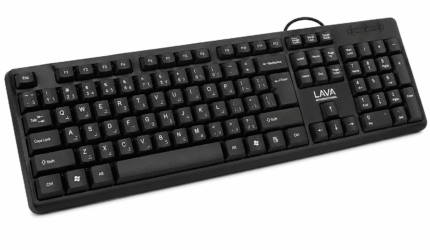 Keyboard Wired Normal English & Arabic - Black