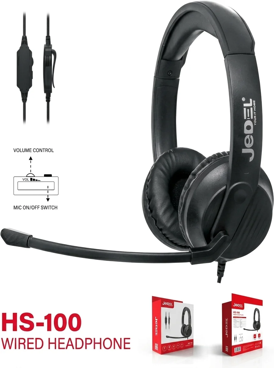Jedel HS-100 USB Headset: مراجعة شاملة للمواصفات والمميزات وهل تستحق الشراء؟