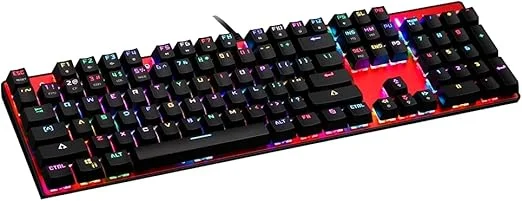 CK104 RGB Gaming Mechanical Keyboard: كيبورد ميكانيكال بإضاءة RGB وسويتشات Brown للجيمينج

