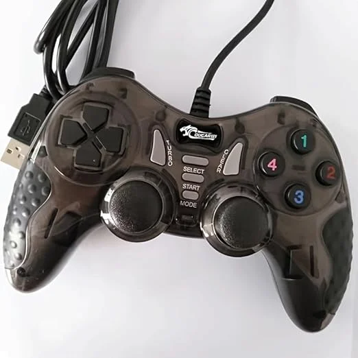 مراجعة Gigamax Plus G.M 5050 Double Wired Gamepad With Analog: ذراع ألعاب سلكي للكمبيوتر واللابتوب