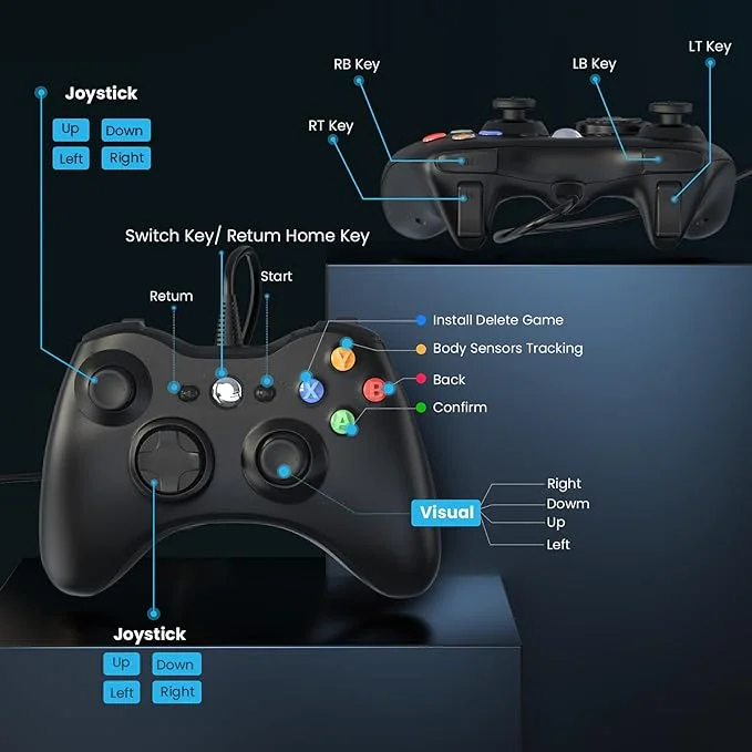 مراجعة YAEYE Wired Controller for Xbox 360: ذراع تحكم سلكي للإكس بوكس والكمبيوتر بسعر مناسب