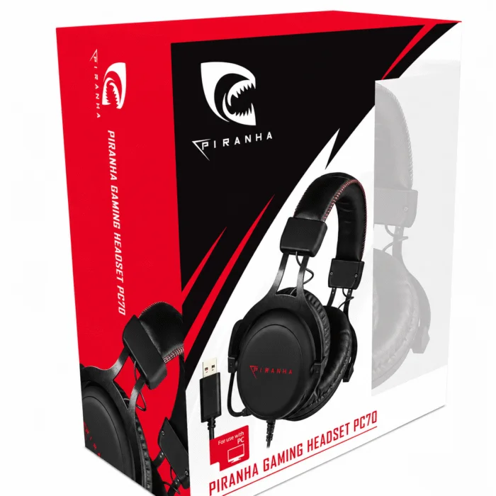 Piranha Gaming Headset PC70 PI397205: مراجعة شاملة للمواصفات والمميزات وهل تستحق الشراء؟