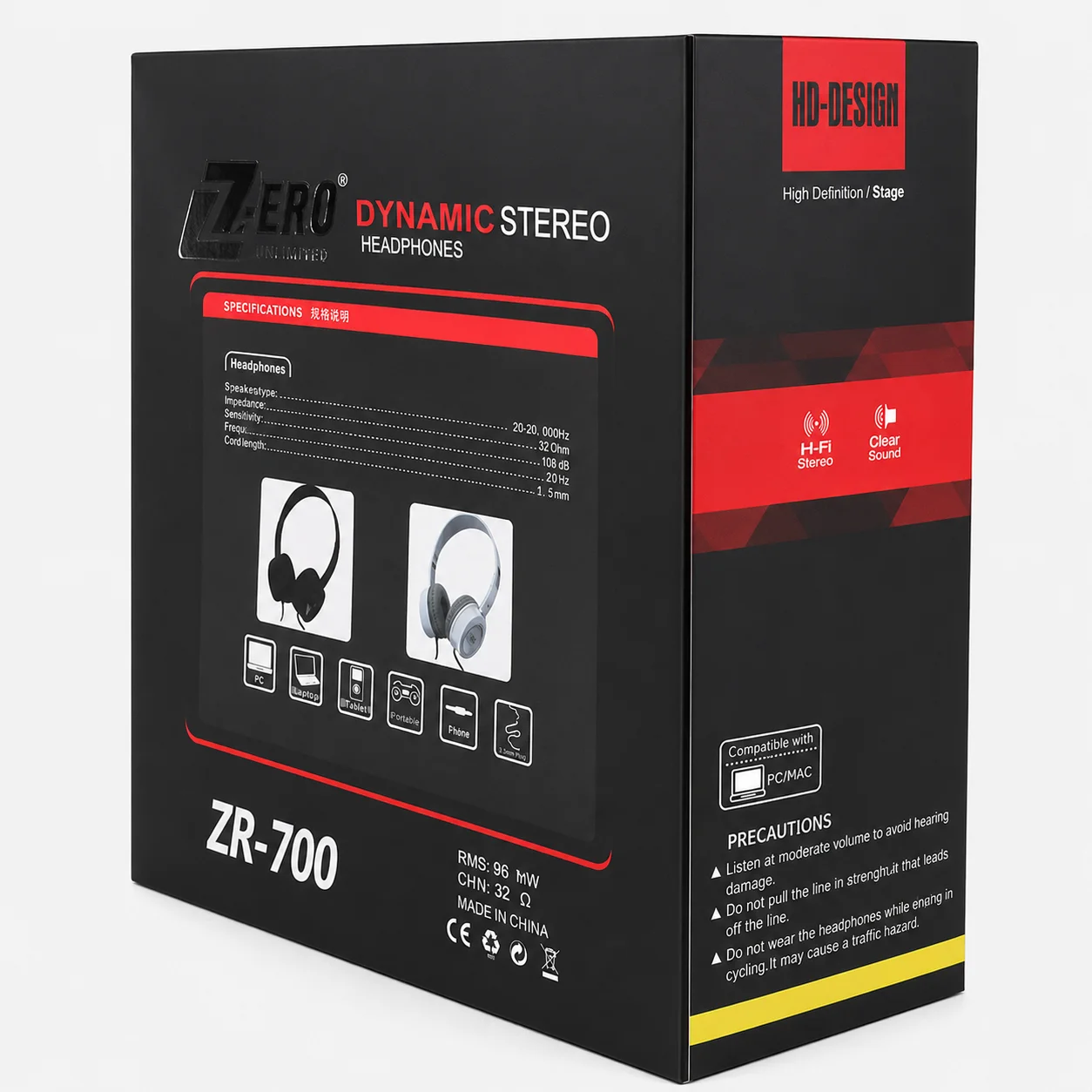 Headphone ZR700 – ZERO: مراجعة شاملة للمواصفات والمميزات وهل تستحق الشراء؟