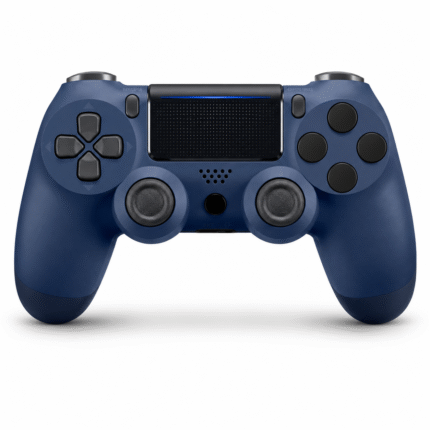 Wireless Controller for P-S-4 (Third-Party Generic, Non-OEM), Compatible with gaming console Slim/Pro, 6-Axis Dual Vibration Gamepad, Touchpad, 800mAh Rechargeable Battery – Navy Blue