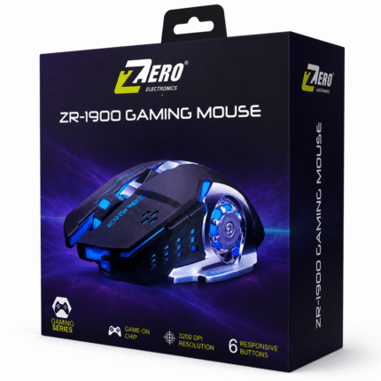Zero Optical Gaming Mouse USB ZR-1900 From PC&Laptop