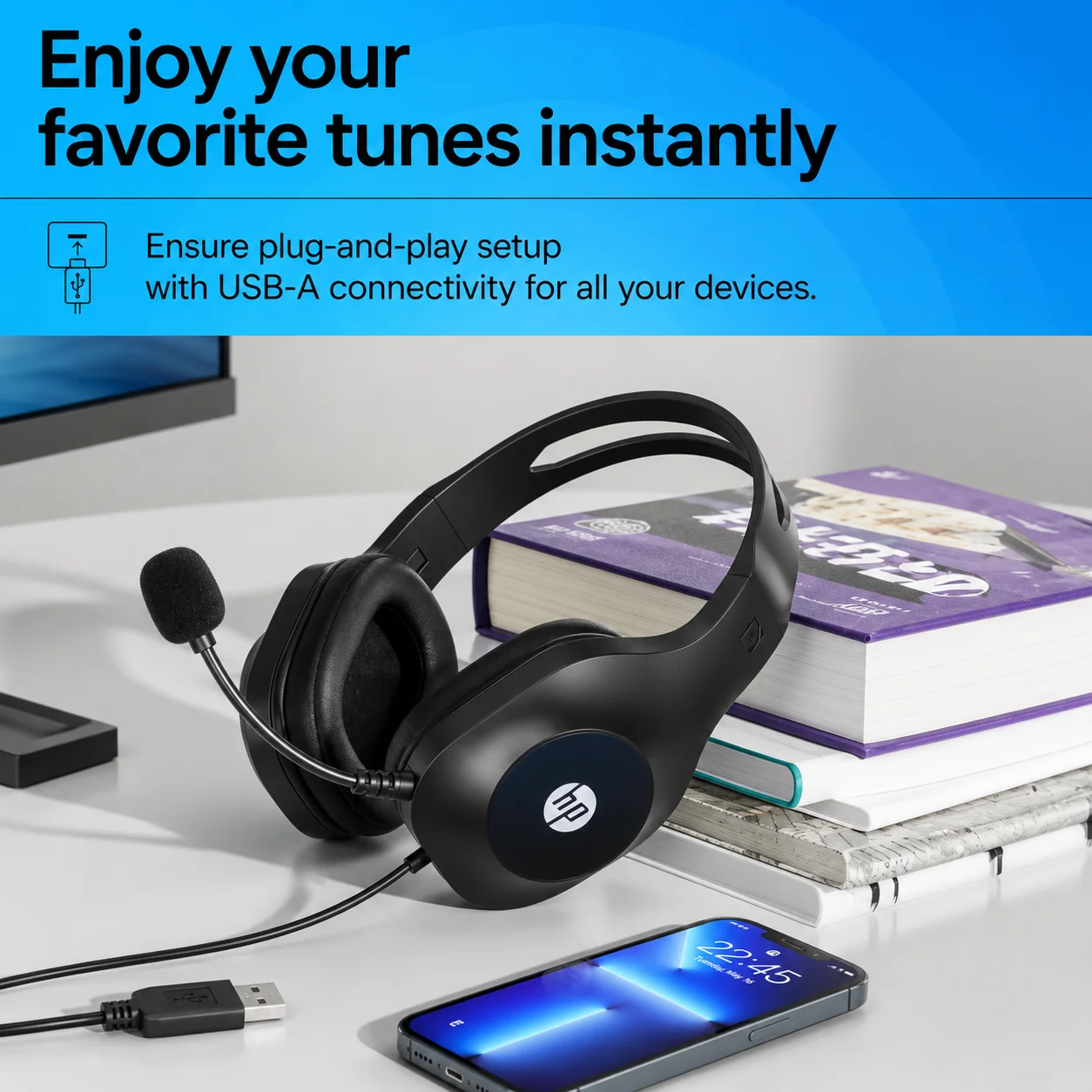 HP H120 Stereo USB Headset Wired: مراجعة شاملة للمواصفات والمميزات وهل تستحق الشراء؟