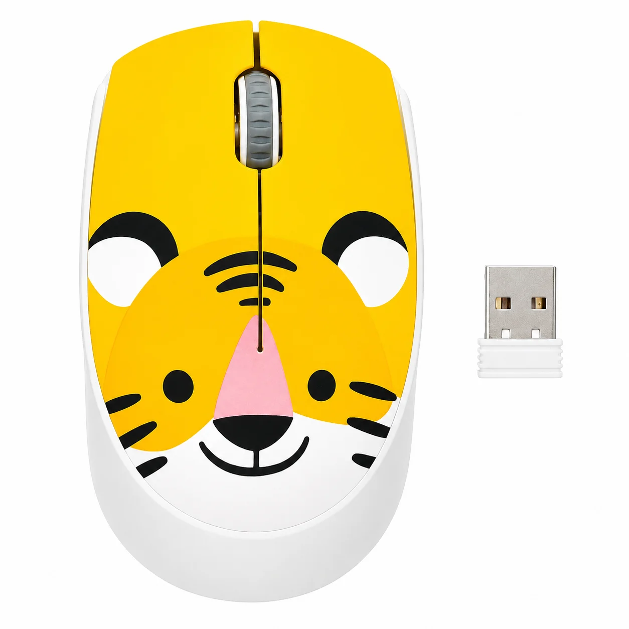 **مراجعة Gamma M-11 Mouse: ماوس وايرلس بتصميم كرتوني وسعر اقتصادي** 