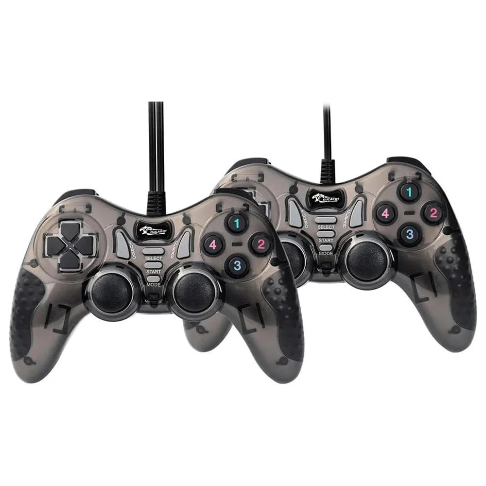 مراجعة Gigamax Plus G.M 5050 Double Wired Gamepad With Analog: ذراع ألعاب سلكي للكمبيوتر واللابتوب