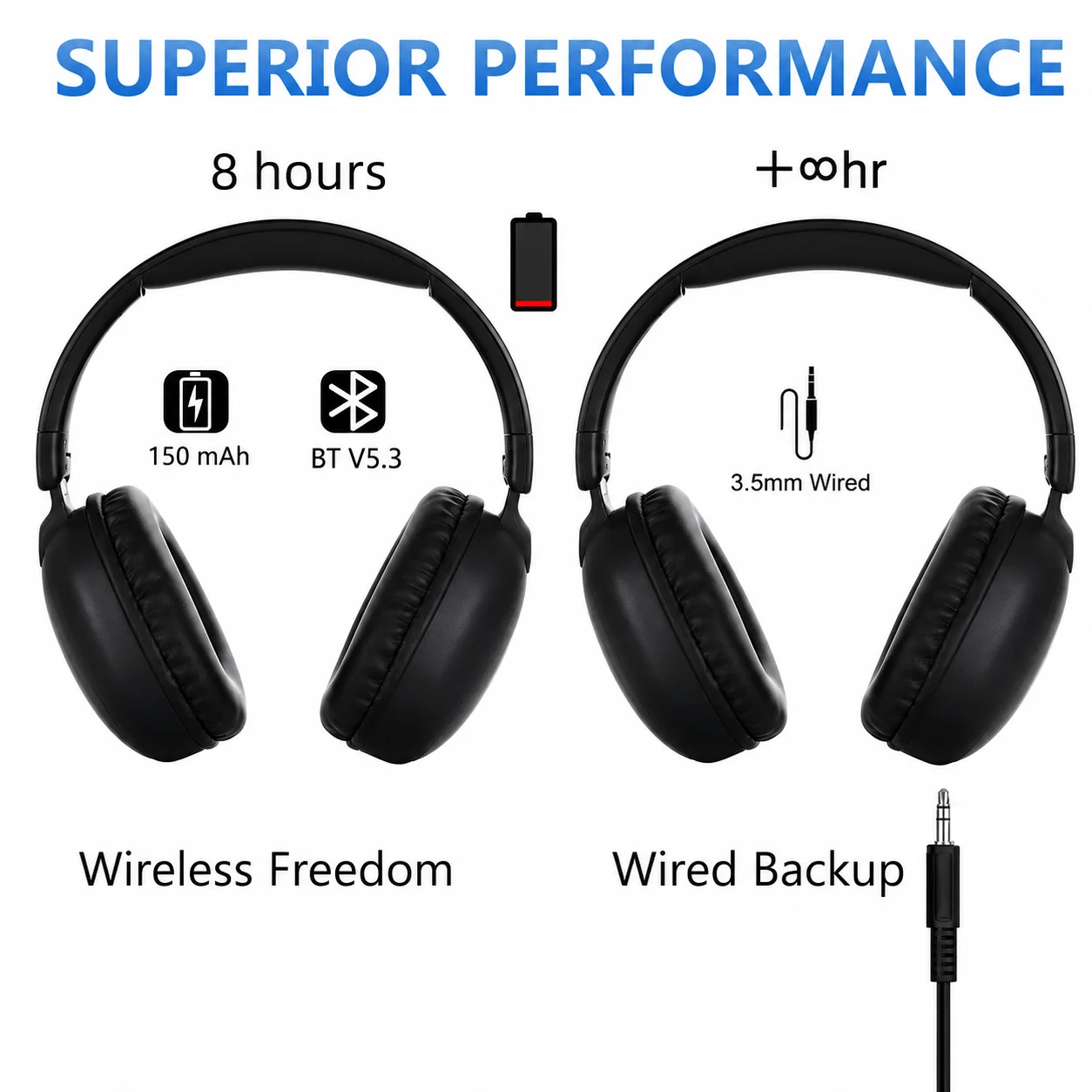 Headphone SD-1101 Wireless Headset Bluetooth V5.3: مراجعة شاملة للمواصفات والمميزات وهل تستحق الشراء؟
