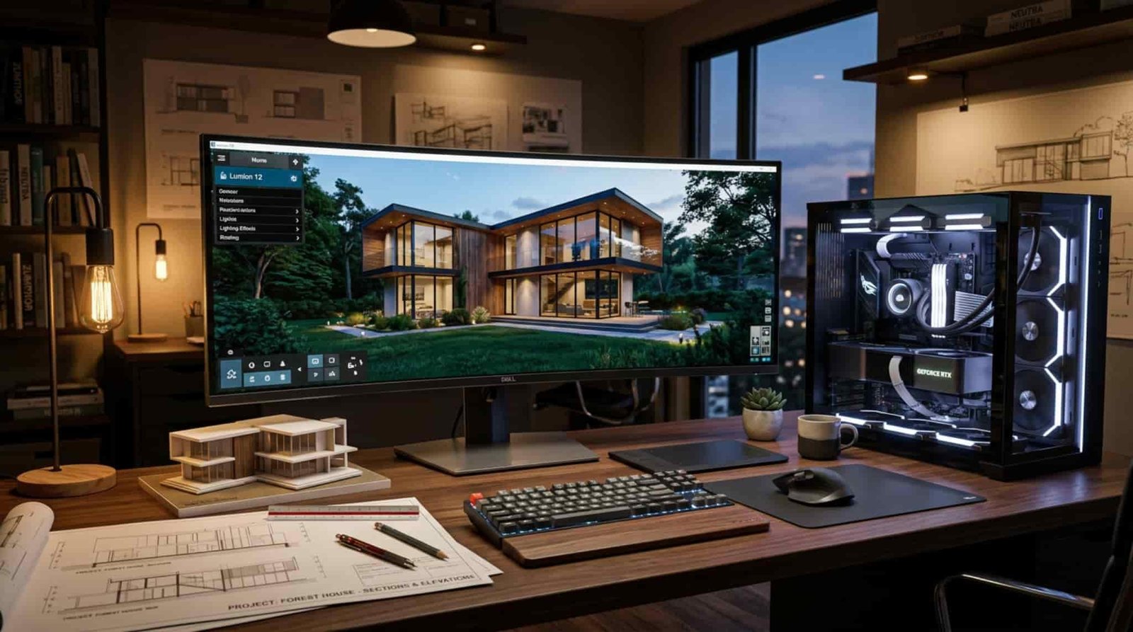 كمبيوتر قسم عمارة 2026 | أفضل مواصفات وتجميعات لتشغيل AutoCAD وRevit و3ds Max