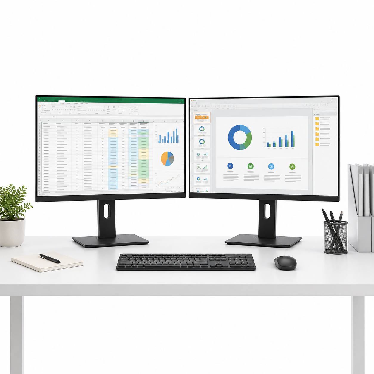 **أفضل Office Monitor للمكاتب والشركات: دليل اختيار شاشة عملية ومريحة للعمل**