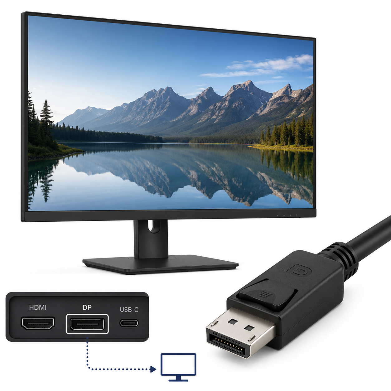 **Monitor Ports: الفرق بين HDMI وDisplayPort وأفضل منفذ لتوصيل الشاشة**