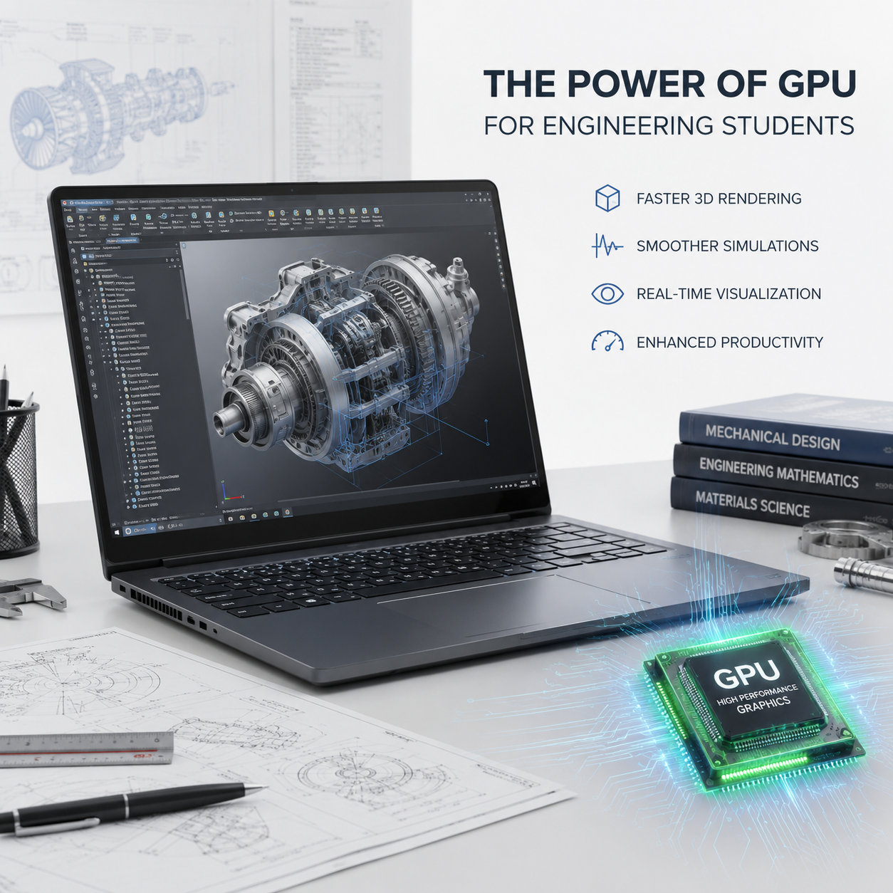 **Engineering Laptop GPU 2026 هل كارت الشاشة مهم في لابتوب طالب الهندسة؟ دليل شامل لاختيار أفضل **