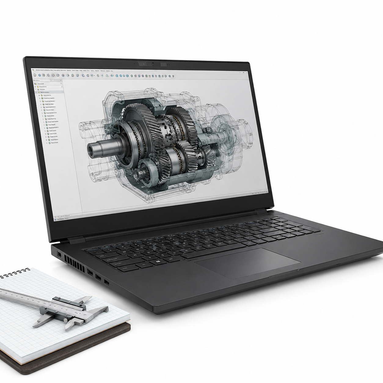 أفضل لابتوب هندسة ميكانيكا لتشغيل SolidWorks وInventor وANSYS: دليل شامل لاختيار الجهاز المناسب